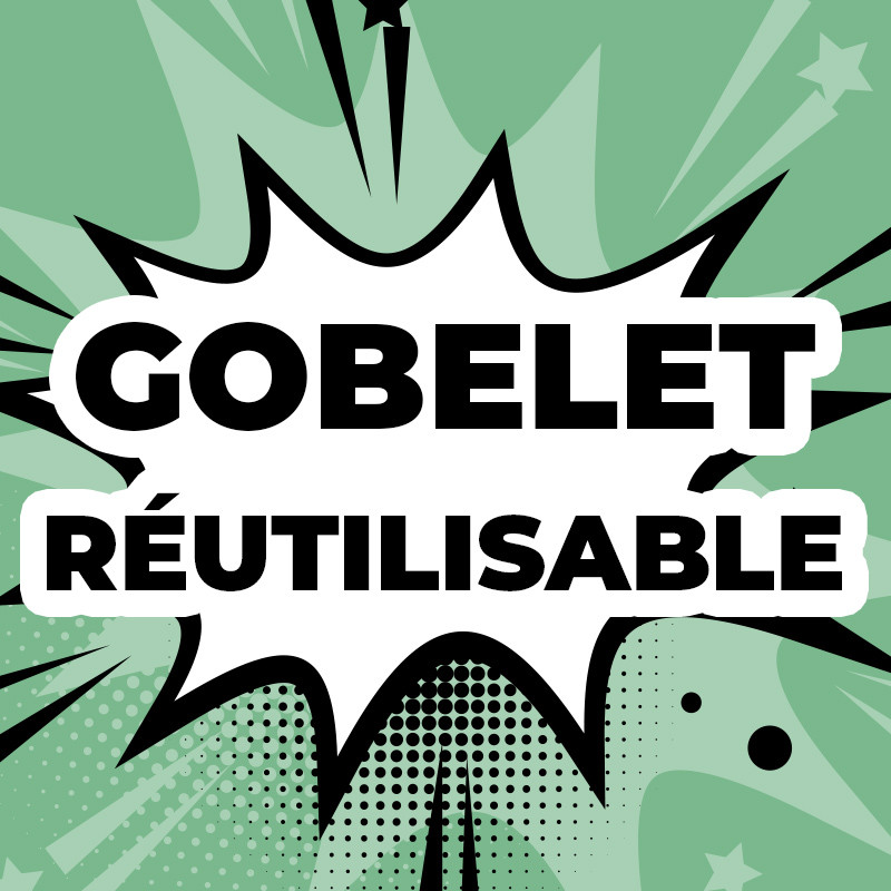 Gobelet réutilisable